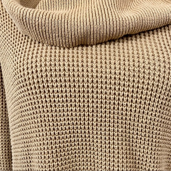 Michael Kors Thermal Cowl Neck Waffle Knit Sweater - Picture 6 of 12